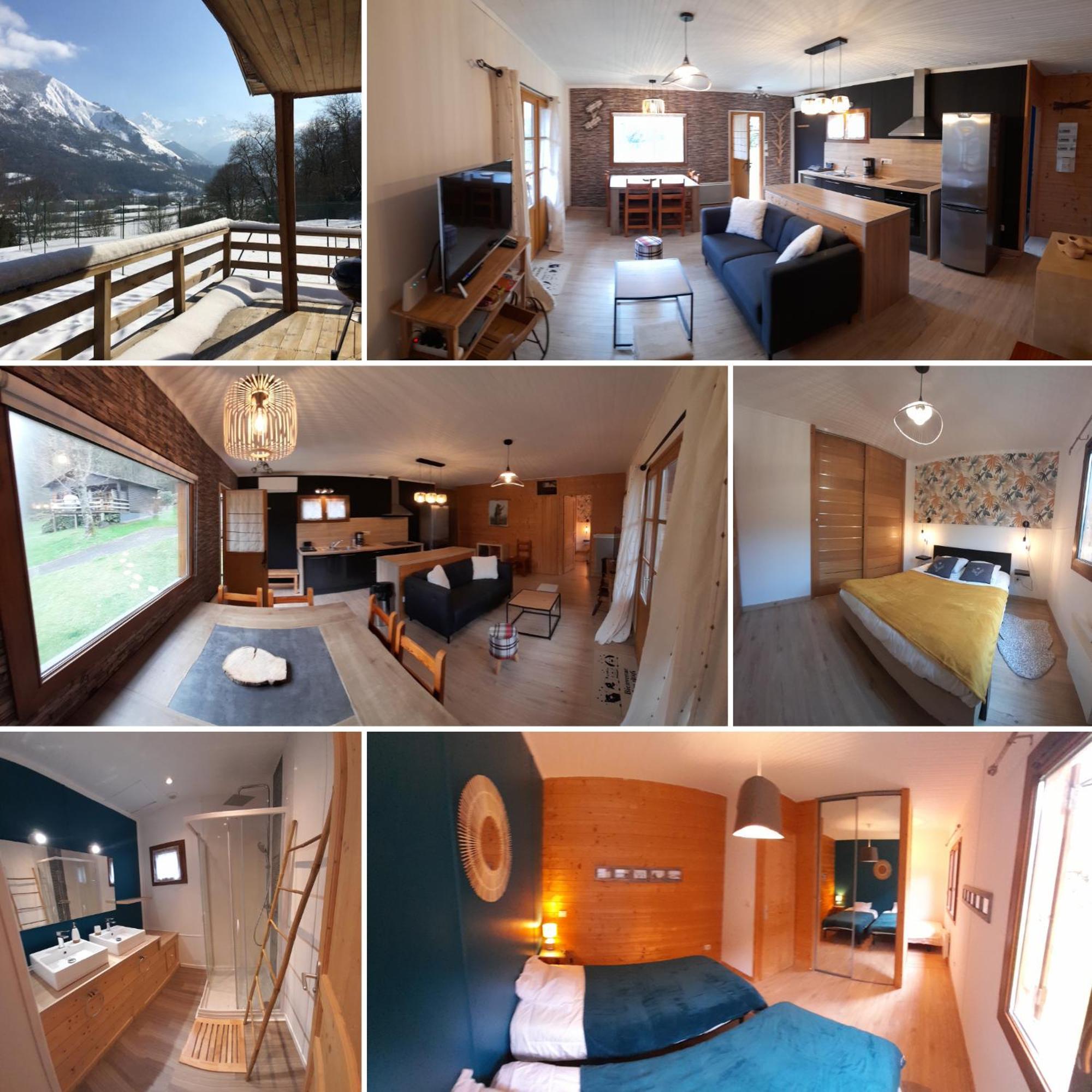Chalet De L'Ours Brun, Gite 3 Etoiles Gere-Belesten Екстер'єр фото